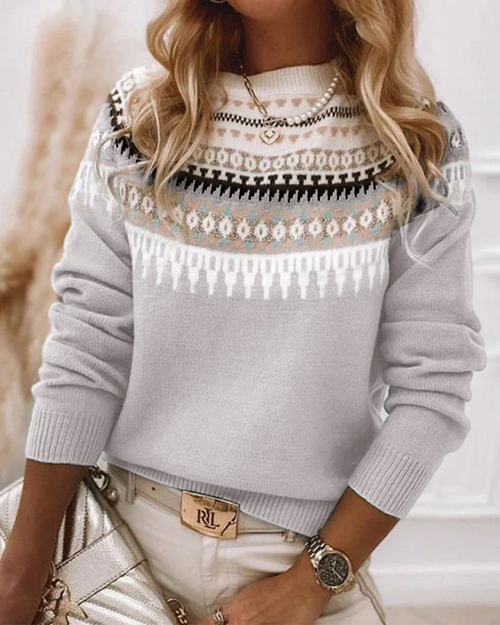 AVERY™ | Fair Isle Knit Sweater