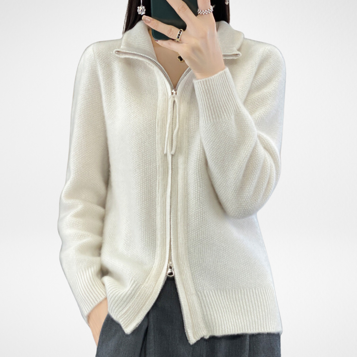 KATRINA™ | Minimalist Zip Sweater
