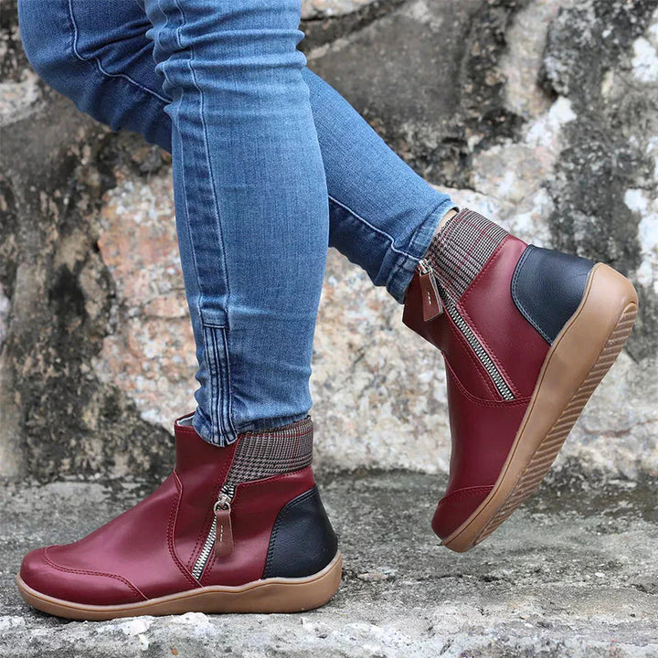 Moira | Premium Zipper Orthopedic Waterproof Boots