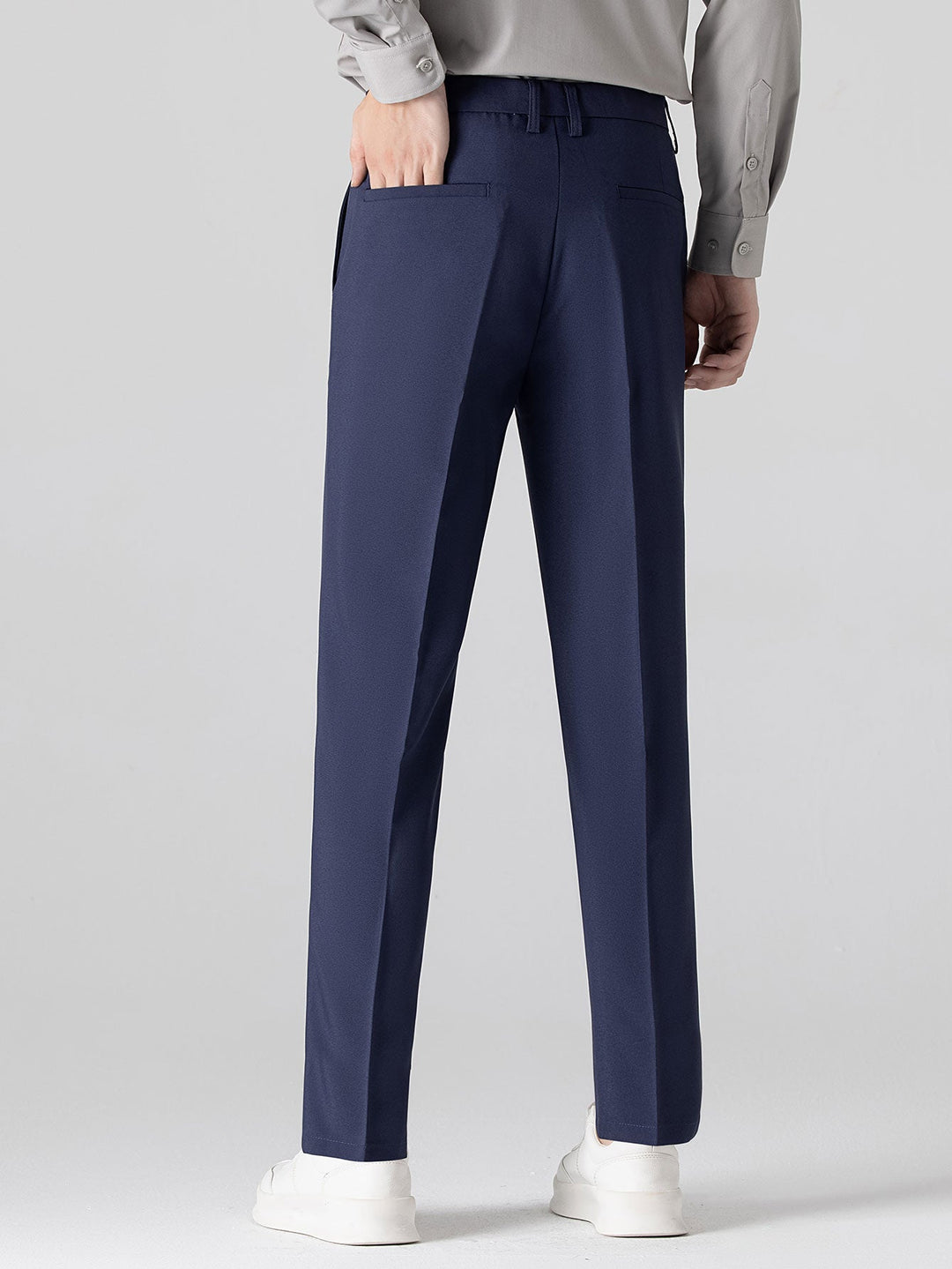Dwayne | Contrast Jacquard Polo & Slim Fit Tapered Trousers