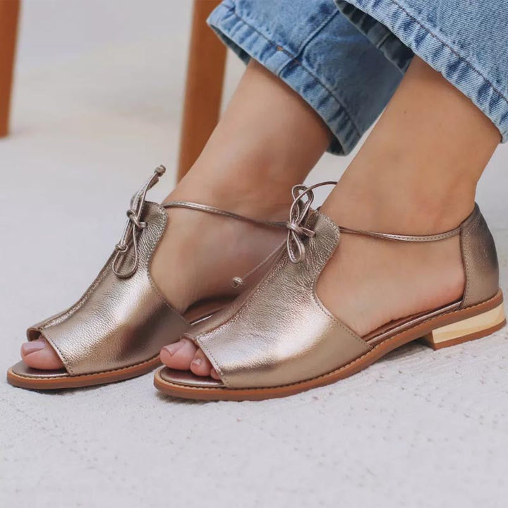 Olivia | Summer Leather Sandals