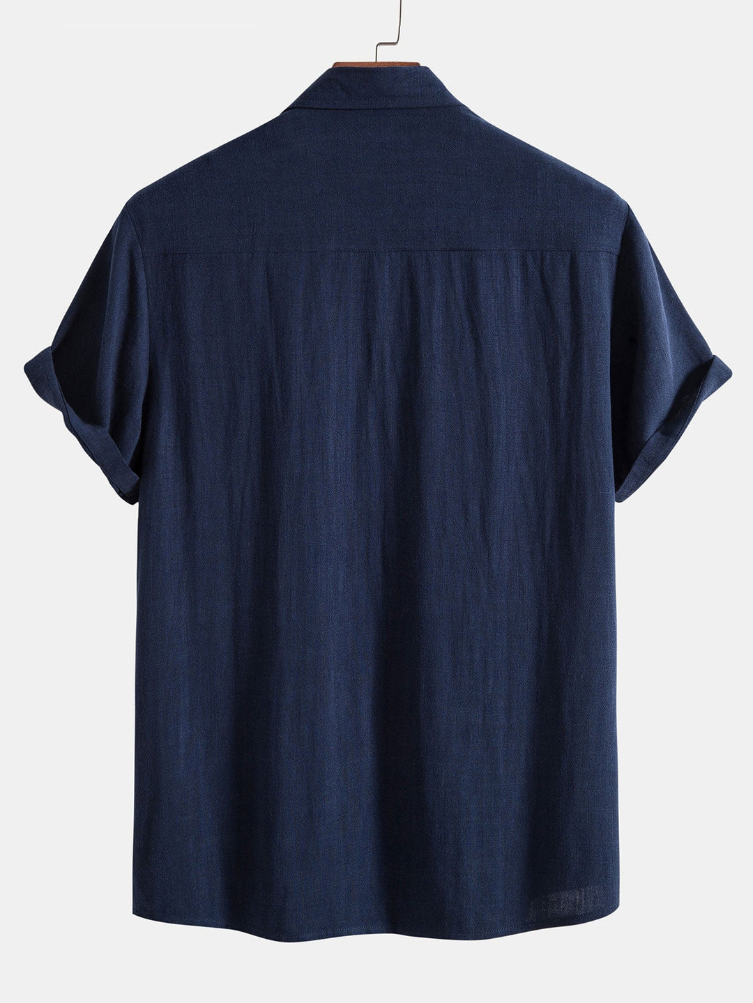 Luke | Linnen Rayon Mix Knopen Shirt & Rechte Pijpen Linnen Broek