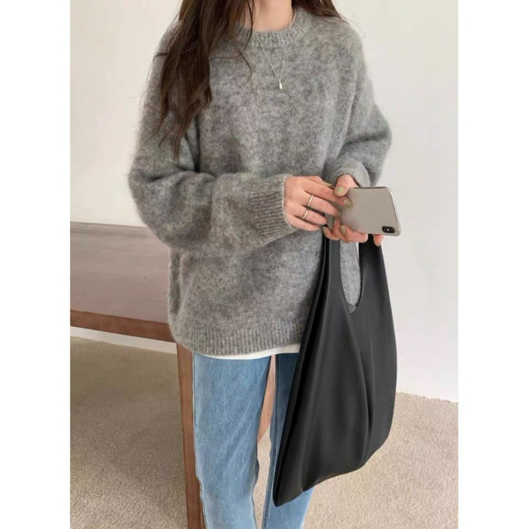 MIRIELLE™ | Comfy Long Sleeve Round Neck Sweater