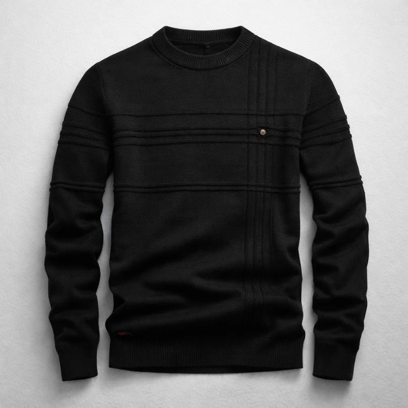 Hudson | Grid-Knit Cotton Sweater