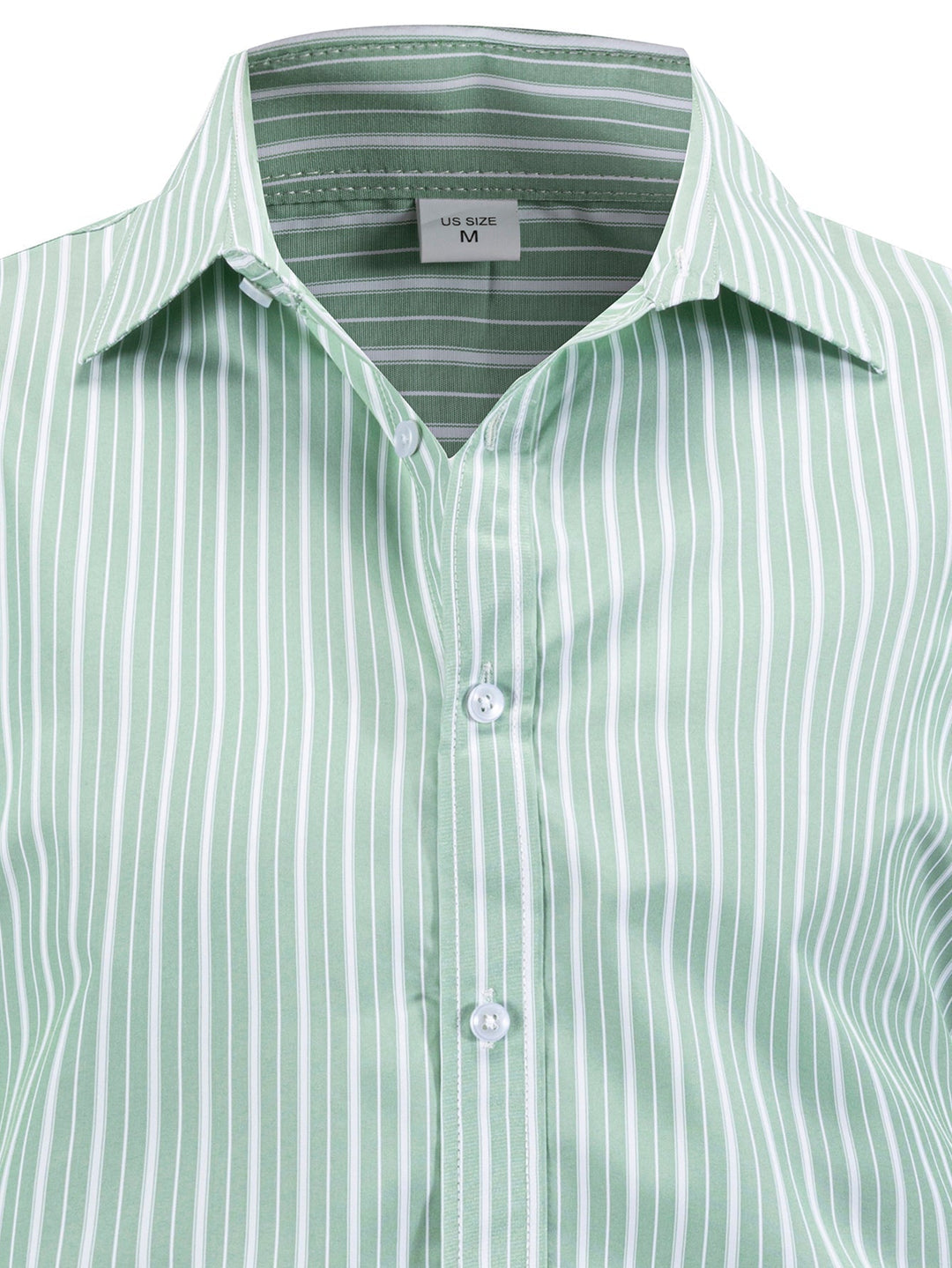 Chris | Long Sleeve Striped Button-Up Shirt