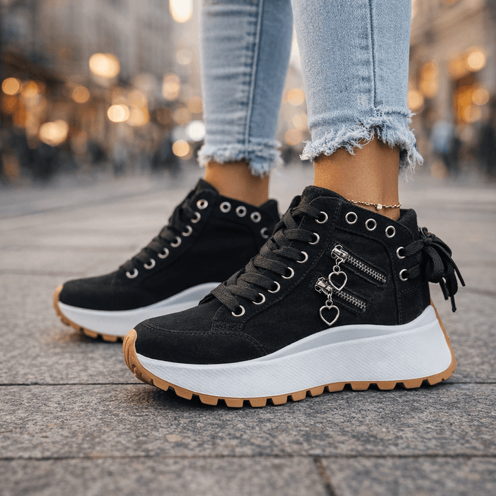 Erin | Wedge Sneakers