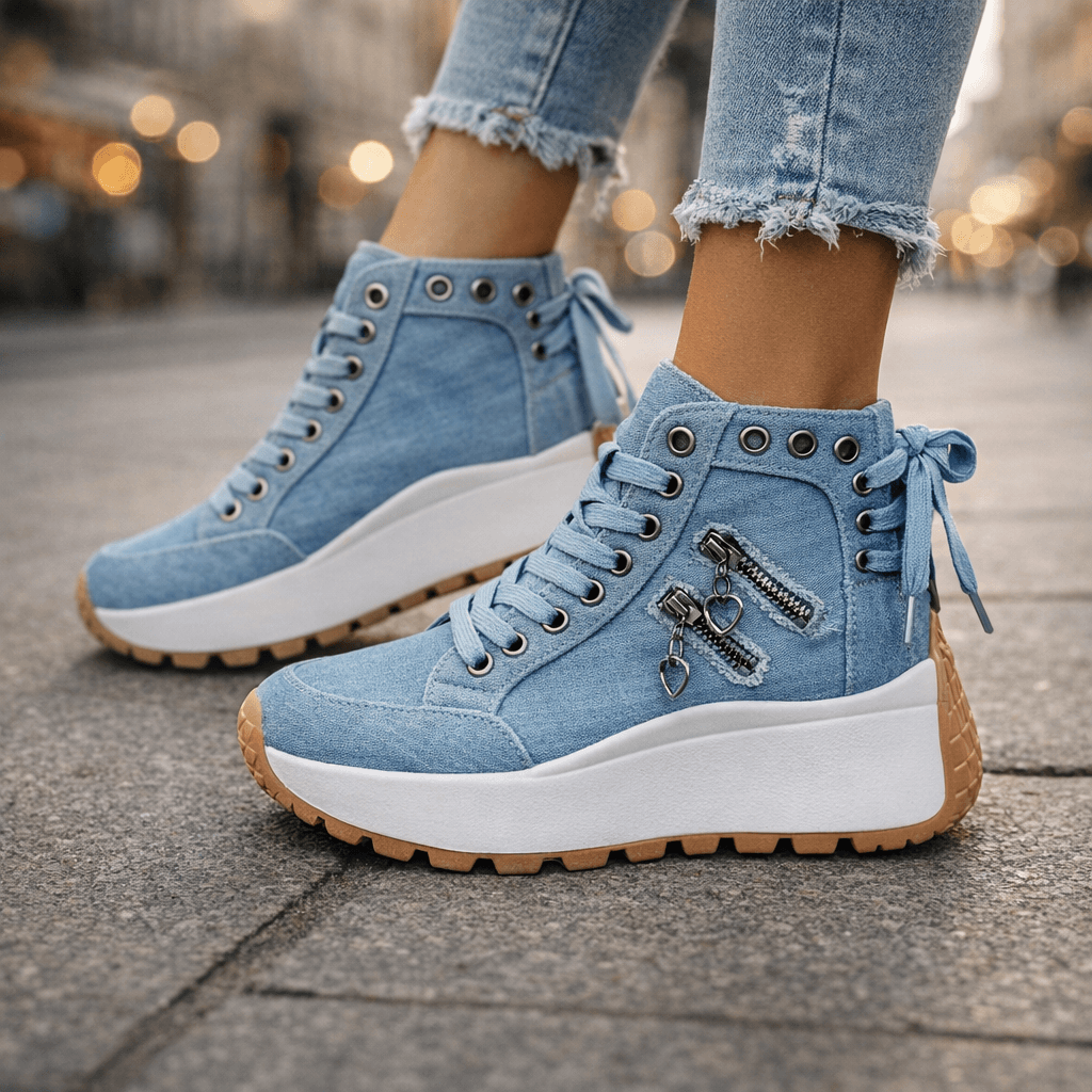 Erin | Wedge Sneakers