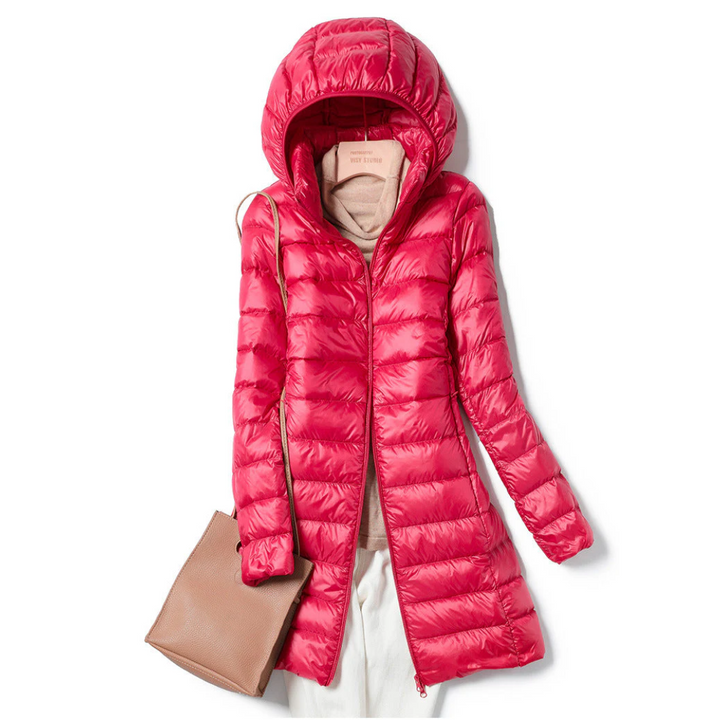 Katie™ Long Ultralight Puff Down Jacket