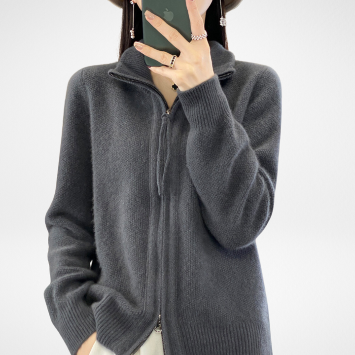 KATRINA™ | Minimalist Zip Sweater