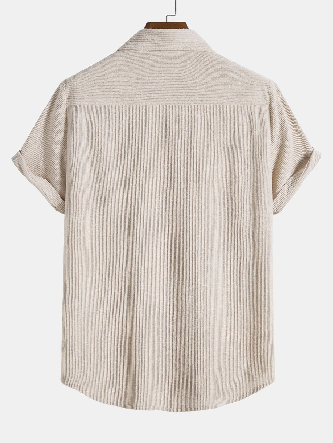 Kyle | Corduroy Button Short Sleeve Shirt