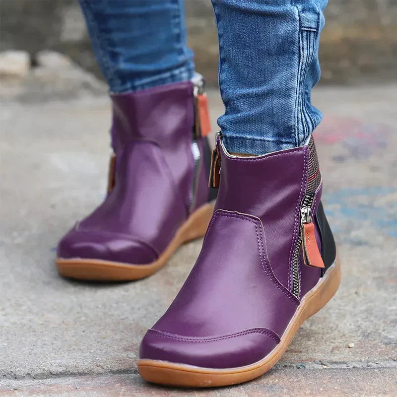 Moira | Premium Zipper Orthopedic Waterproof Boots