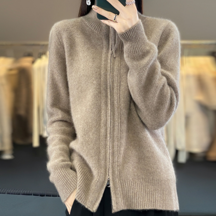 KATRINA™ | Minimalist Zip Sweater