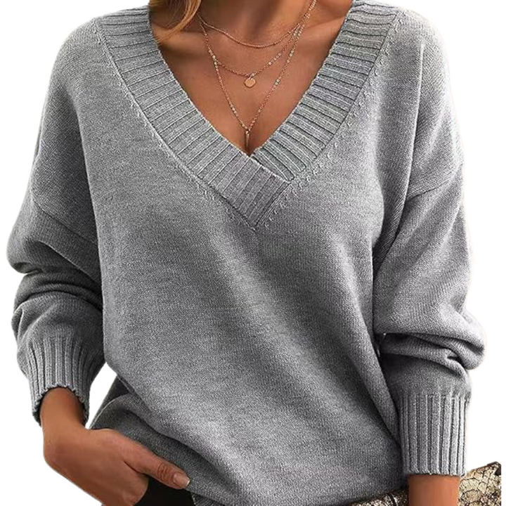 LILLIAN™ | Lightweight V-Neck Sweater