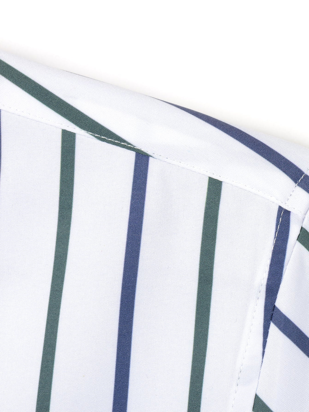 Eric | Long Sleeve Striped Button-Up Shirt