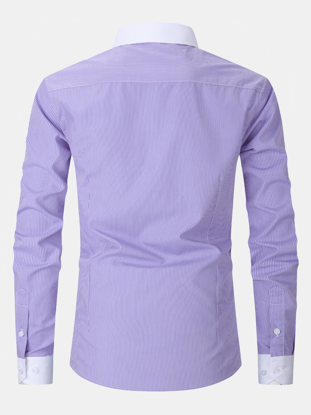 Sunny | Dress Shirt with Striped Contrast Collar