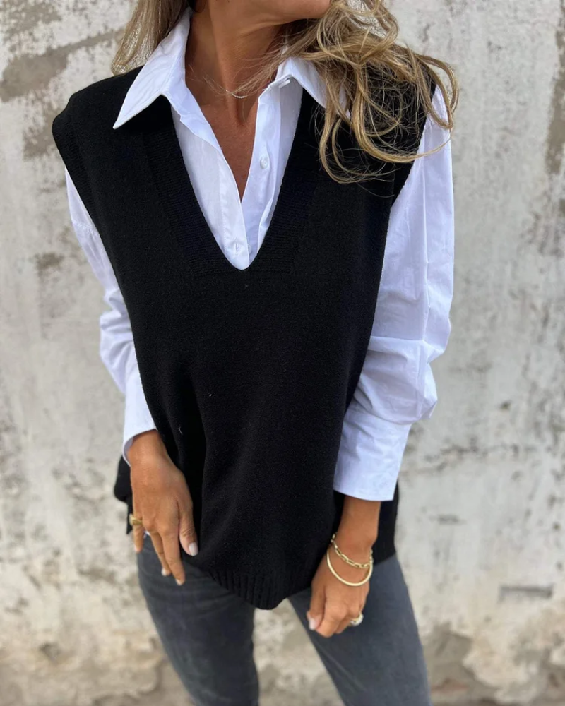 EVELYN™ | Stylish Knit Sweater Vest