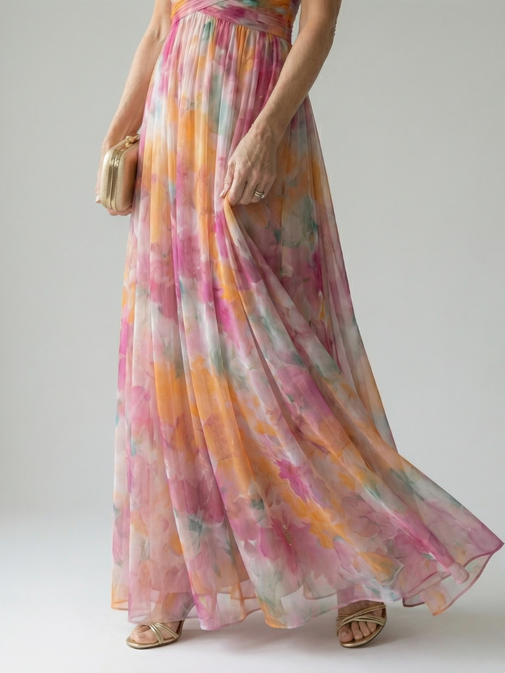 Amanda | Soft Wrap Maxi Dress
