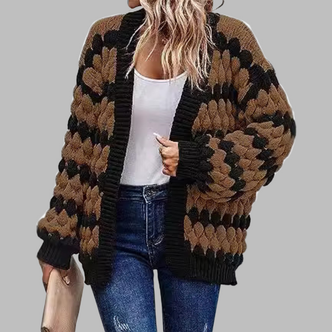 SALVACION™ | Casual Long Sleeve Drop Shoulder Cardigan