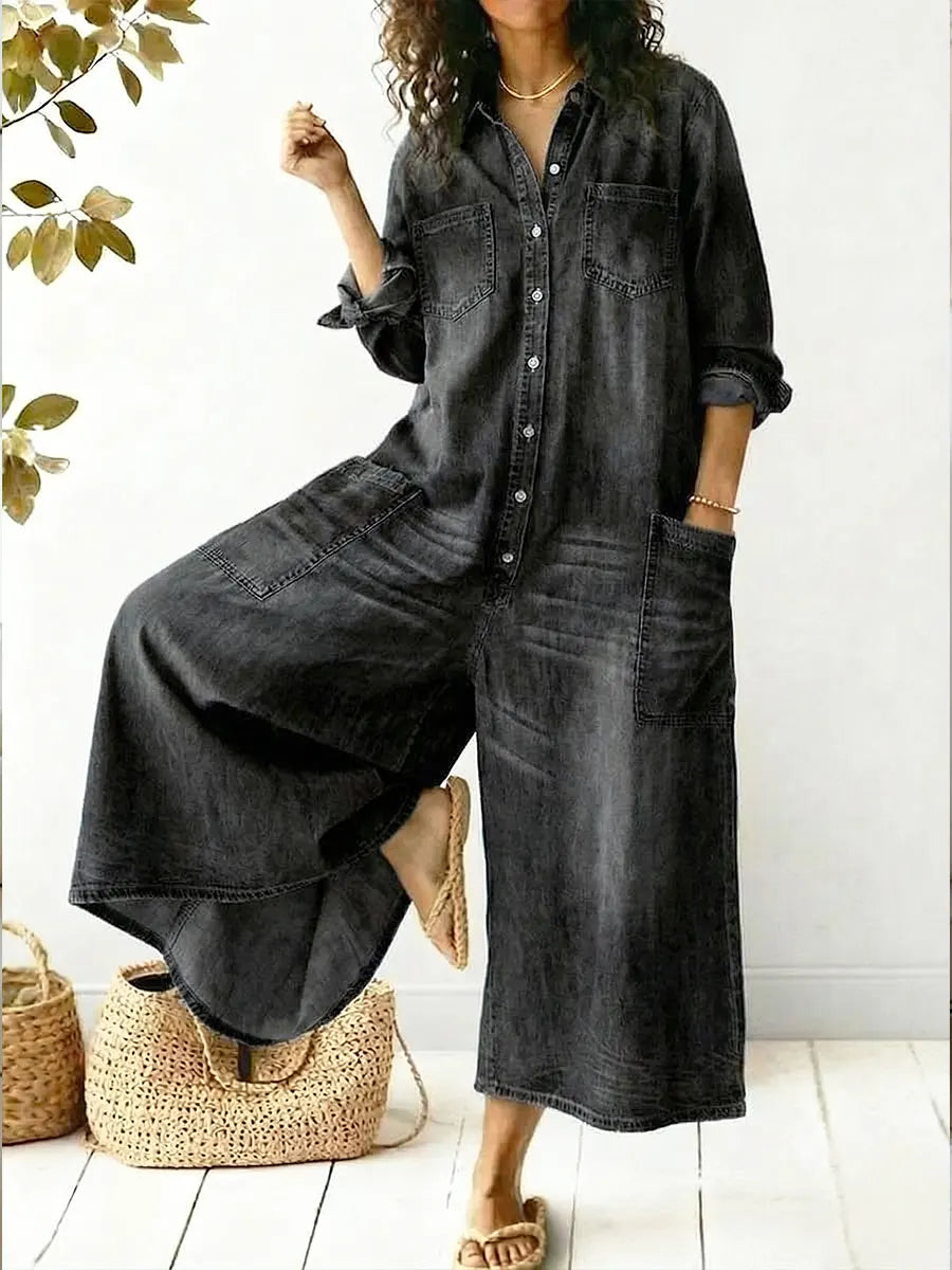 Zoey | Casual Cotton Jumpsuit