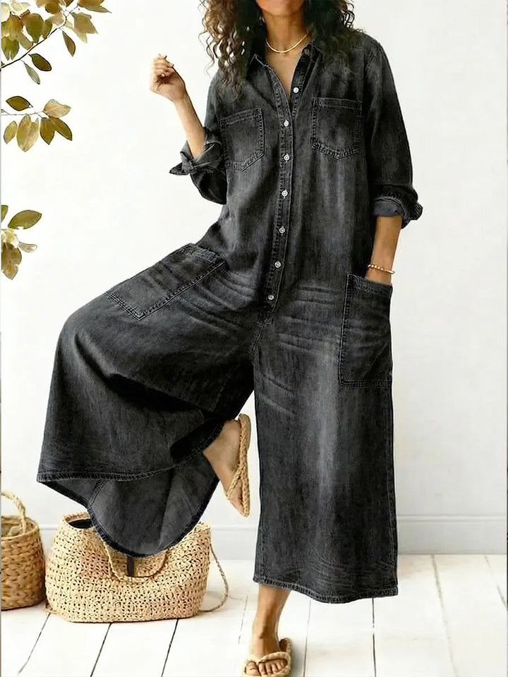 Zoey | Casual Cotton Jumpsuit