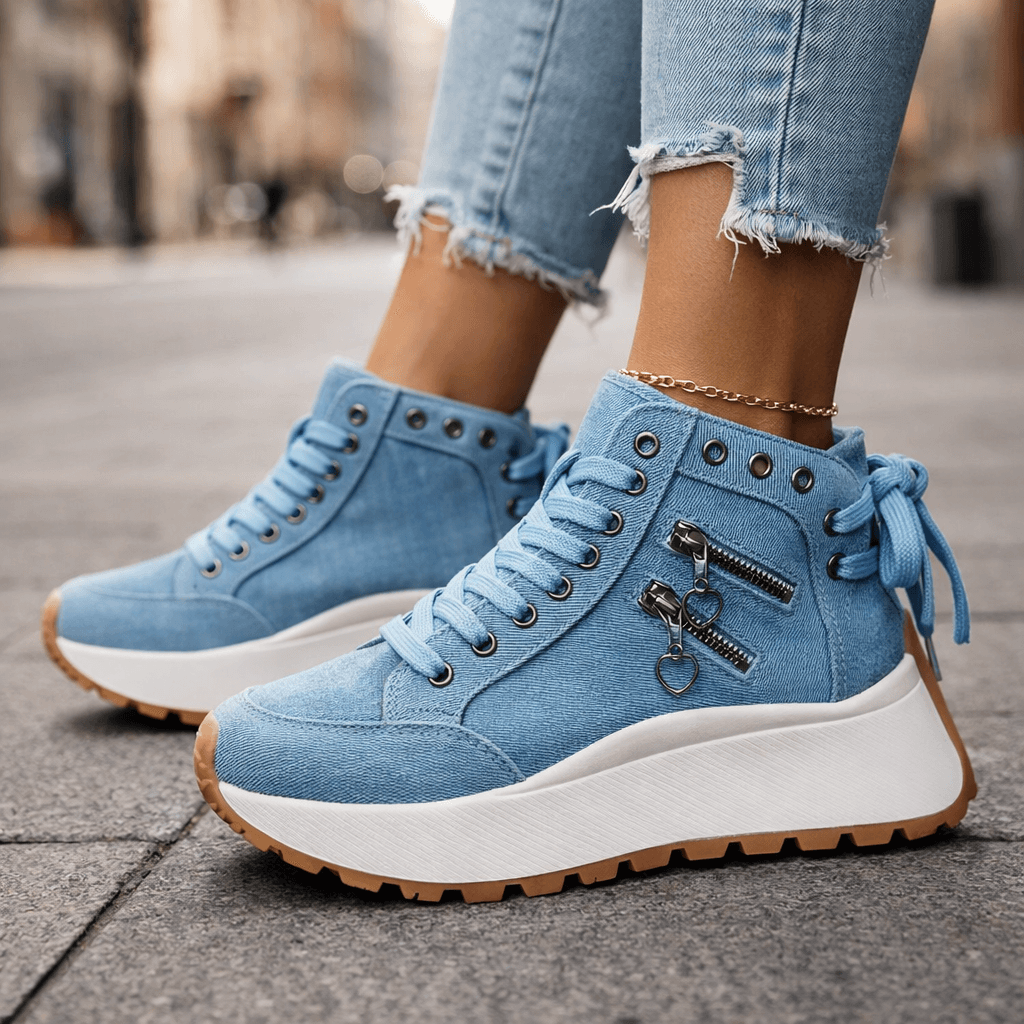 Erin | Wedge Sneakers