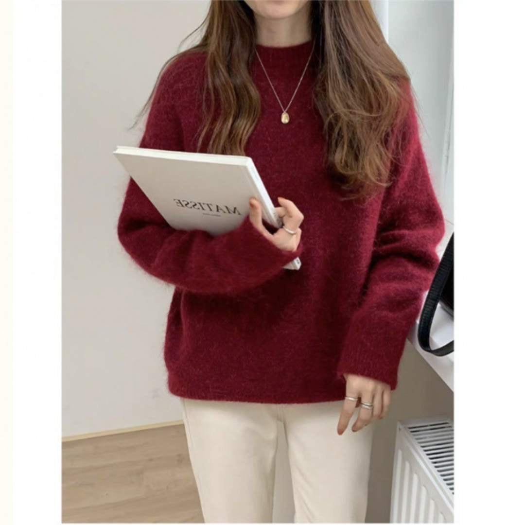 MIRIELLE™ | Comfy Long Sleeve Round Neck Sweater