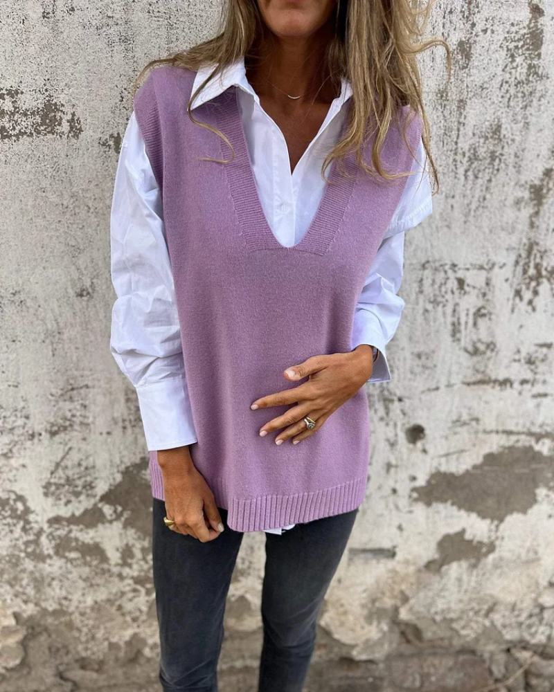 EVELYN™ | Stylish Knit Sweater Vest