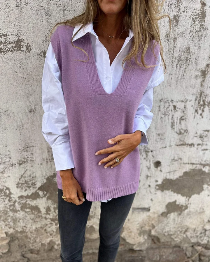 EVELYN™ | Stylish Knit Sweater Vest