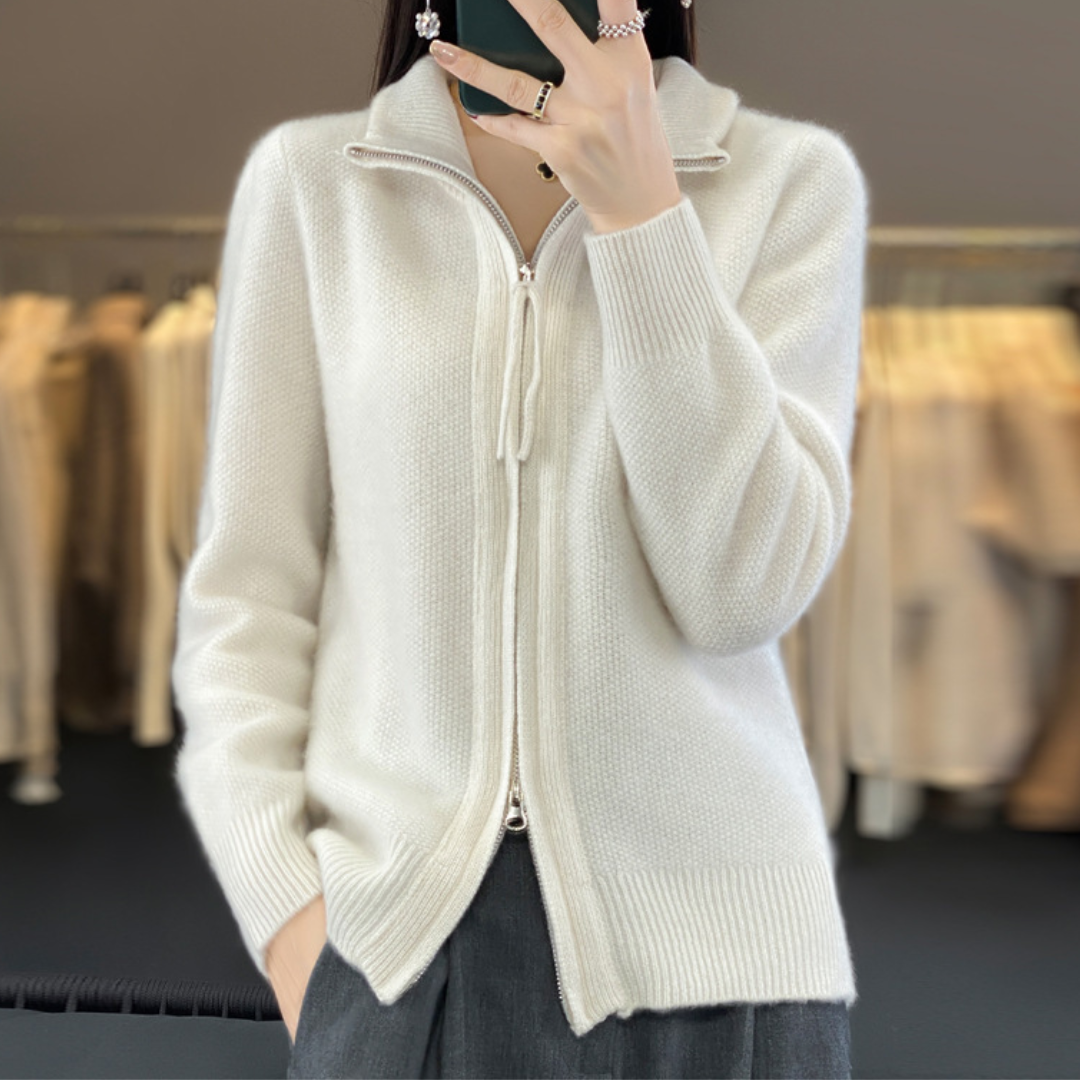 KATRINA™ | Minimalist Zip Sweater