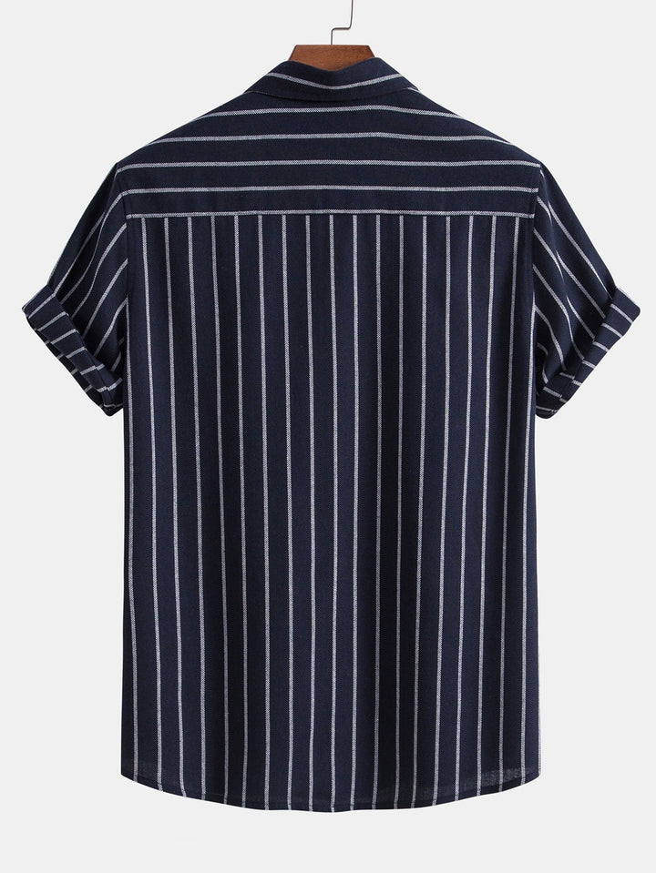 Jason | Cotton Brot Strangement Butt Up Shirt