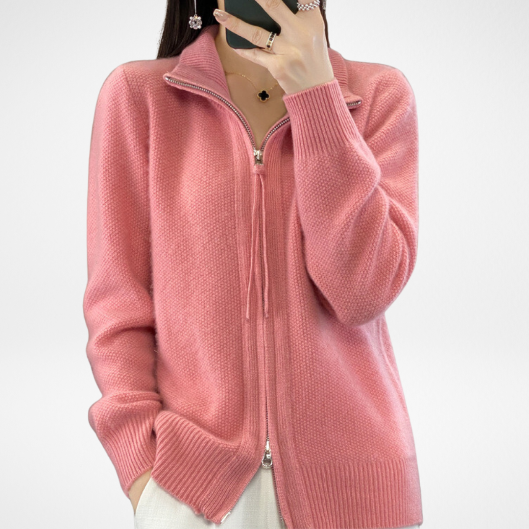 KATRINA™ | Minimalist Zip Sweater