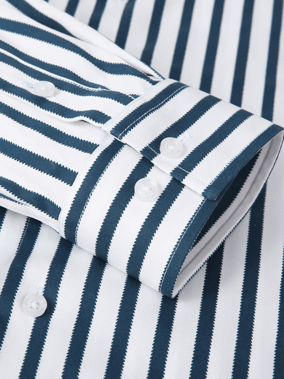 Peter | Long Sleeve Striped Shirt with Buttons