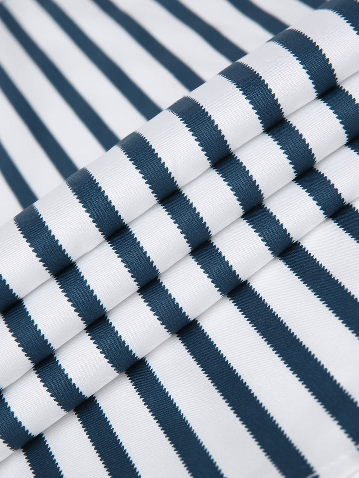 Peter | Long Sleeve Striped Shirt with Buttons