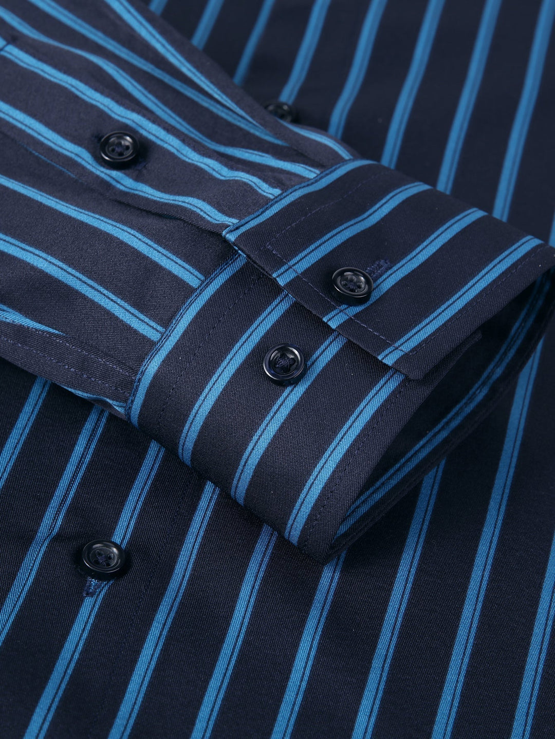 Tom | Long Sleeve Striped Shirt with Buttons