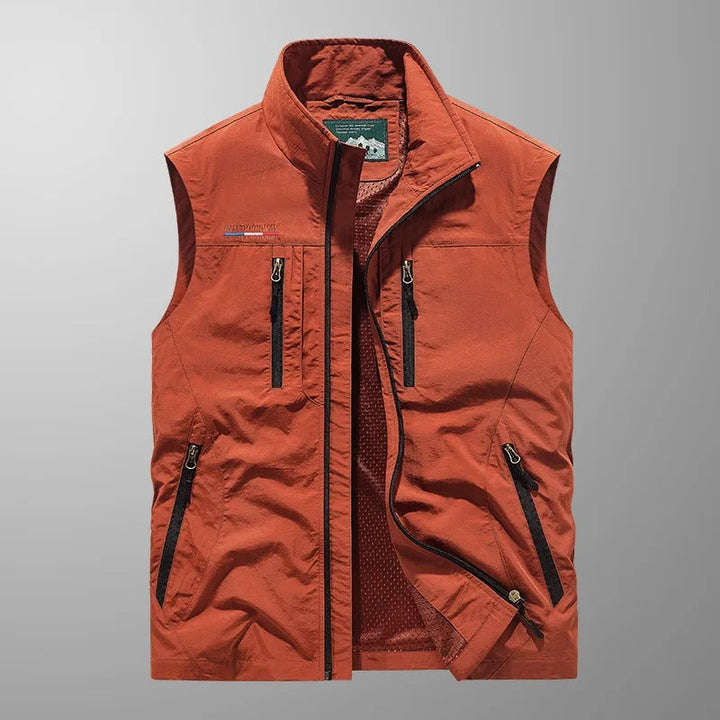 Miguel | Breathable Utility Vest with Multiple Pockets