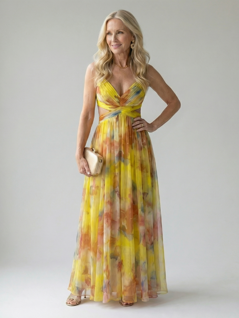 Amanda | Soft Wrap Maxi Dress