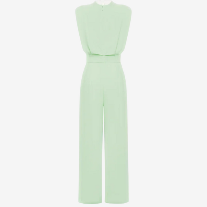Tara™ | Belted Minimalist Jumpsuit