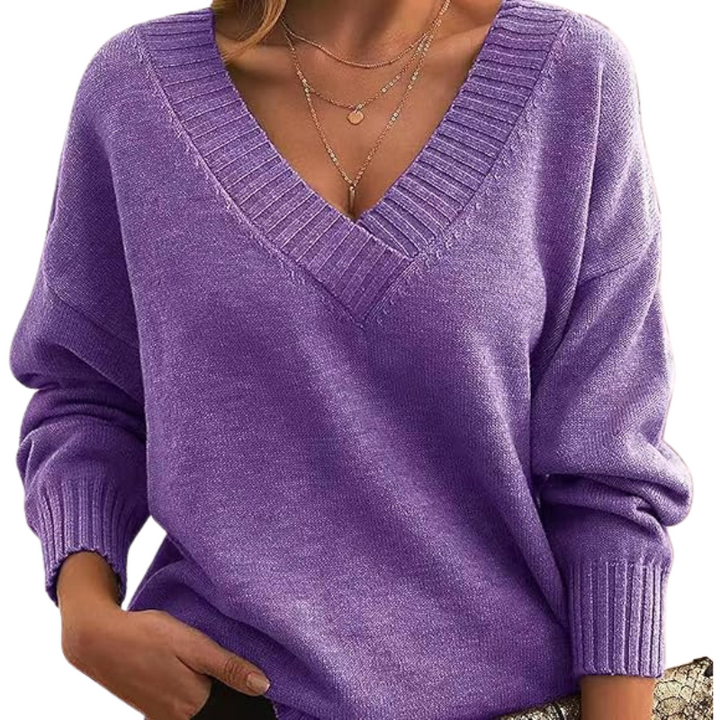 LILLIAN™ | Lightweight V-Neck Sweater