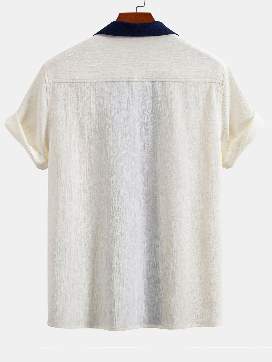 Lut | Textured Contrast Cuban Shirt & Straight Leg Pants