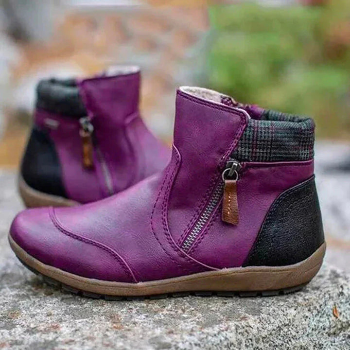 Moira | Premium Zipper Orthopedic Waterproof Boots
