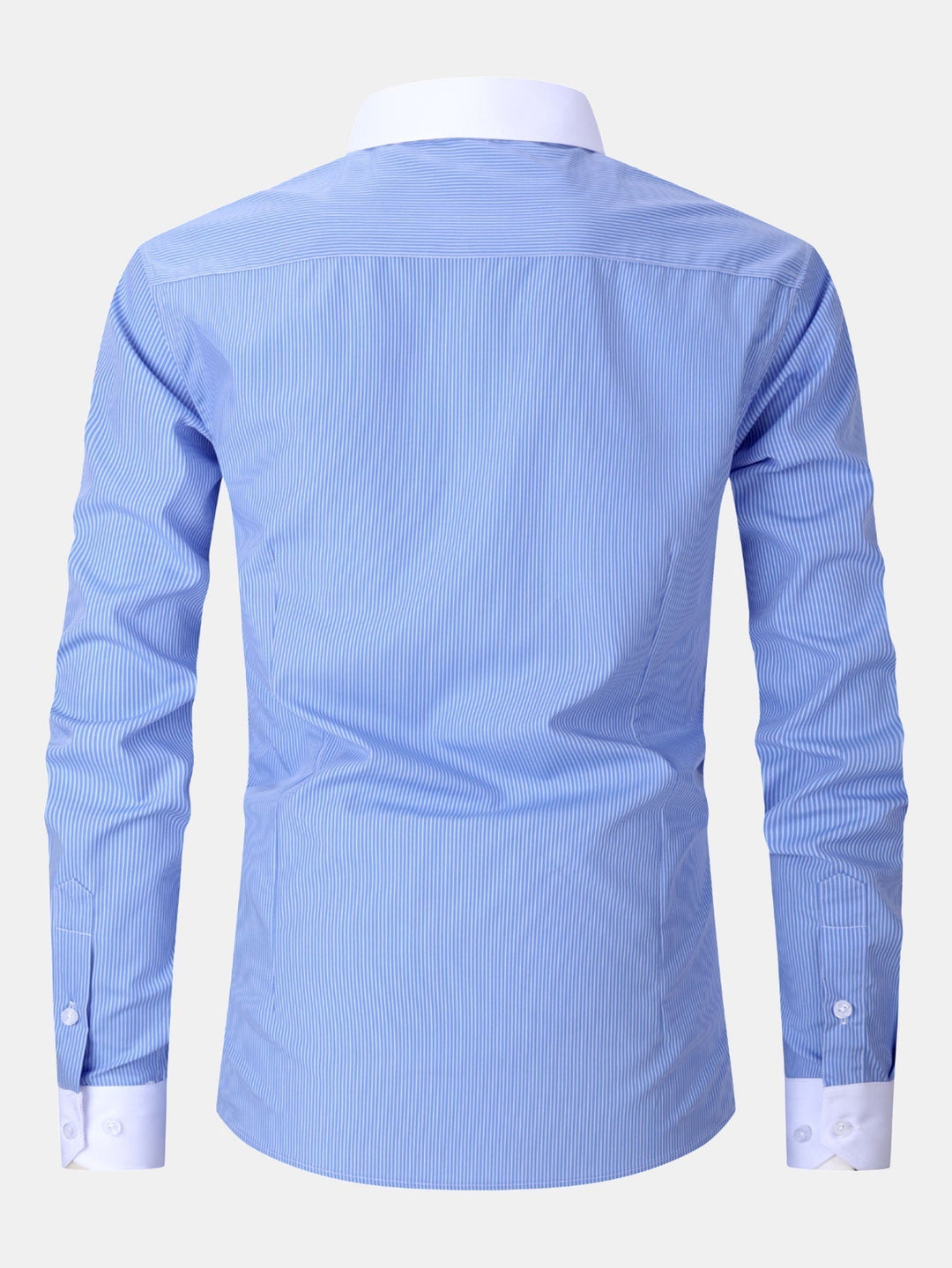 Sunny | Dress Shirt with Striped Contrast Collar