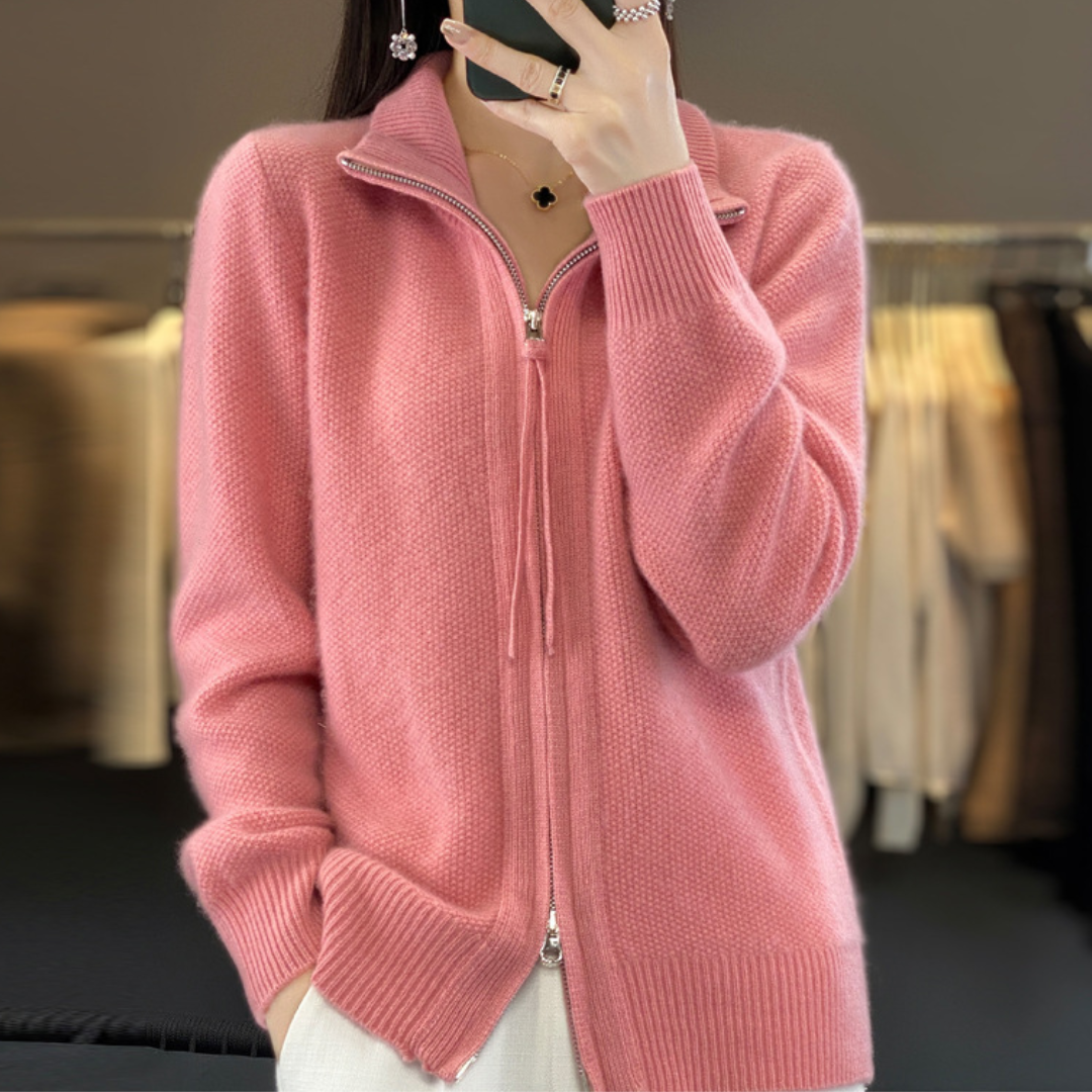 KATRINA™ | Minimalist Zip Sweater