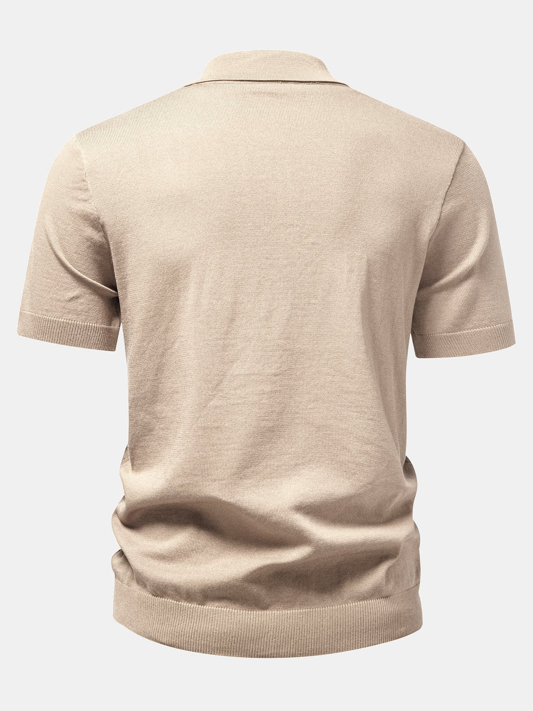 Jalen | Twisted Jacquard Button Up Knit Shirt & Straight Leg Linen Pants