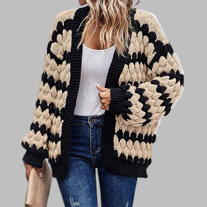 SALVACION™ | Casual Long Sleeve Drop Shoulder Cardigan