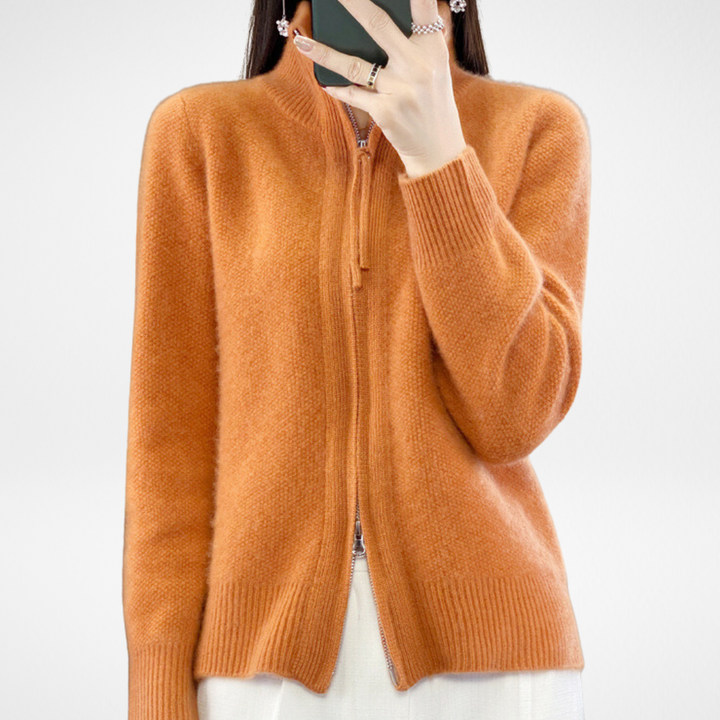 KATRINA™ | Minimalist Zip Sweater