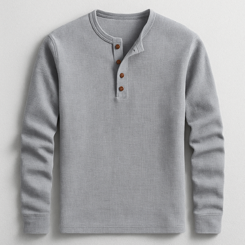 Hudson | Henley Long Sleeve Shirt