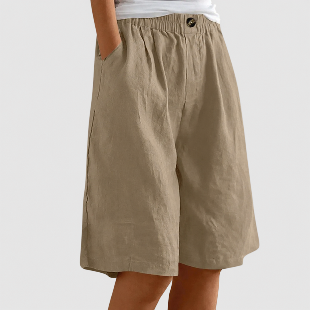 Marie | Loose-Fitting Shorts with an Elastic Waistband