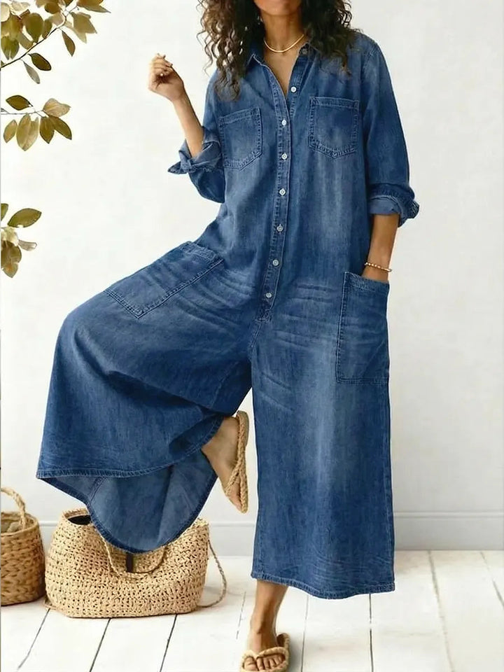 Zoey | Casual Cotton Jumpsuit