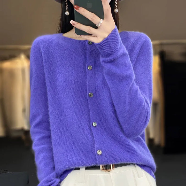 ELEANOR™ | Soft Button-Up Cardigan
