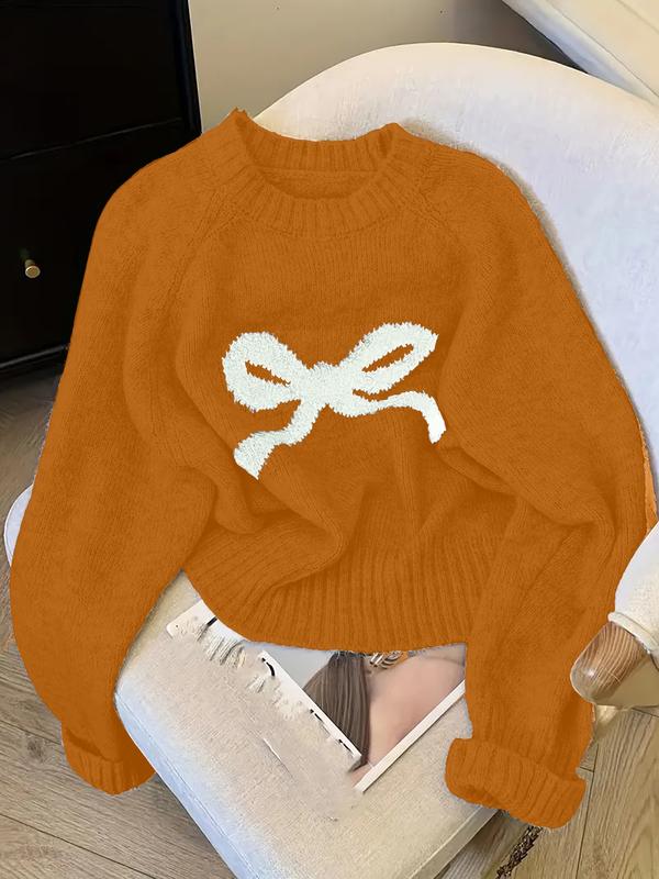 GRACIE™ | Elegant Bow Knit Sweater for Fall & Winter Fashion